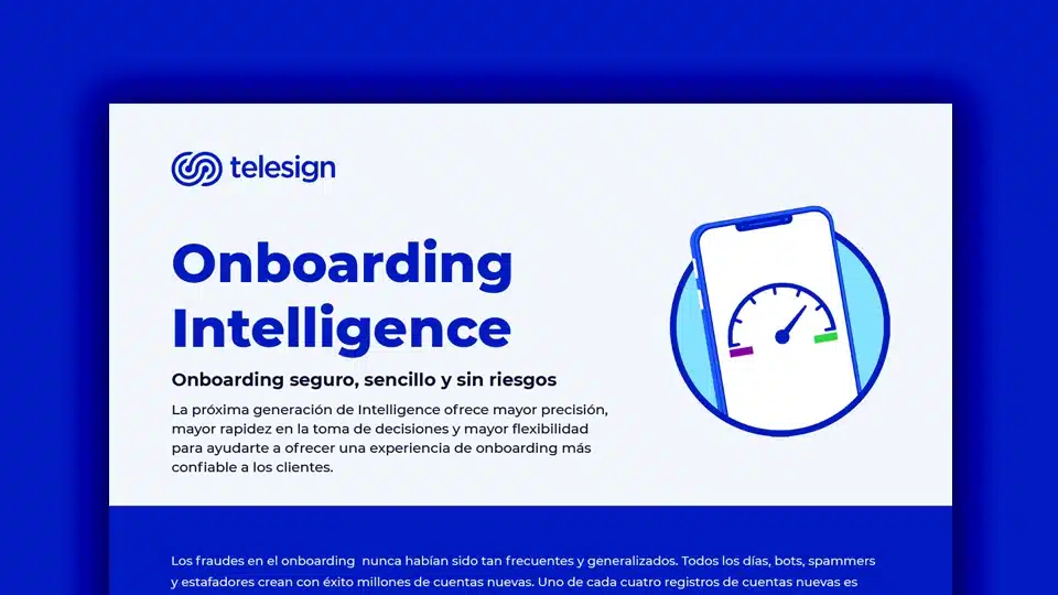 Onboarding intelligence 